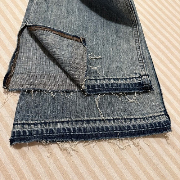 American Eagle Vintage Hi-Rise Flare Jeans 14 X-Long - Picture 9 of 11